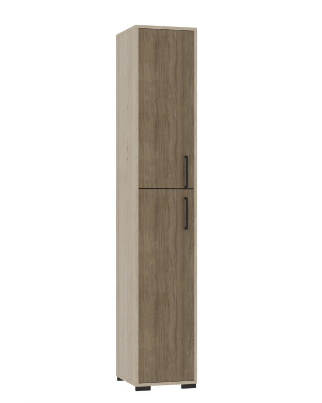 Пенал 2-х дверний для одягу, 379х405х2025 мм ("ЛЕОНТЕК") (6611)